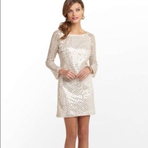 Lily Pulitzer Sequin Sheath Dress 12